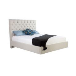 Vienna custom upholstered bed frame discounted display model
