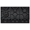 Westinghouse 90cm 5 Burner Gas Cooktop - Black Ceramic
