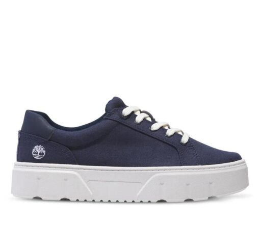 Women's Laurel Court Low Lace-Up Sneaker Navy 11 US Womens