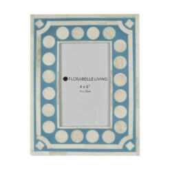 Zena Bone Inlay Photo Frame, 4x6"