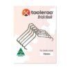 10 Pack 76mm (3") Brick Wall Hooks - Clips Hangers For Pictures Plants