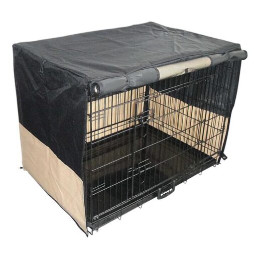 36" Pet Dog Crate with Waterproof Cover