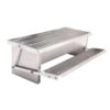 8L Automatic Chook Chicken Feeder Poultry Auto Treadle Aluminium Metal Coop
