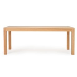 Alexander American Oak Timber Dining Table, 300cm