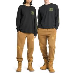 "All Day Outside" Long Sleeve T-Shirt Black