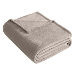 Ardor Boudoir Teddy Fleece Blanket, 245x240cm, Natural