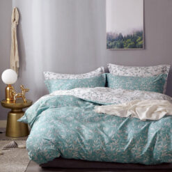 Ardor Willow 250TC Cotton Sateen Quilt Cover Set, King