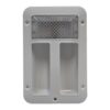 Assist Handle w/ 12V LED Light. White ABS