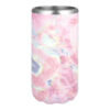 Avanti Stainless Steel Double Wall Insulated Slim Can & Stubbie Holder, Pink Marble