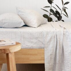 Bambury Bowie Cotton Flannelette Sheet Set, King