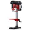 Baumr-AG DP15 600W 10" Pedestal Bench Drill Press, 12 Speeds, 16mm Chuck (DP15 II)