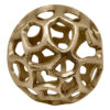 Bernice Aluminium Decor Ball, Small, Gold