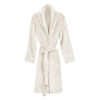 Betsy Fleece Bath Robe, Ivory
