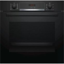 Bosch 60cm Series 4 Built-In Pyrolytic Oven with Steam Function - Black