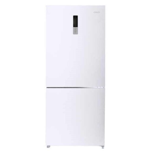 CHiQ 369L Bottom Mount Inverter Fridge - White