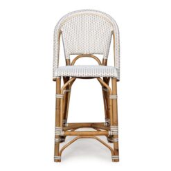 Capel Rattan Bistro Counter Stool, Fog