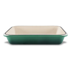 Chasseur Cast Iron Rectangular Roaster, 40x26cm, Forest