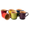 Chasseur La Cuisson 6 Piece Mug Set, Vivid