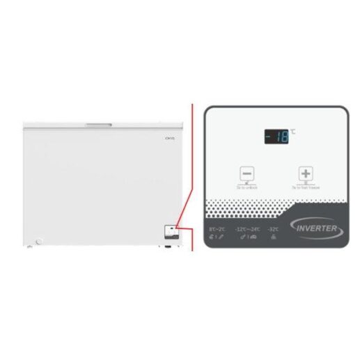 ChiQ 299 Litre Hybrid Chest Freezer