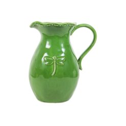 Ecoche Stoneware Jug, Small, Green