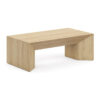 Edje Oak Timber Coffee Table, 130cm