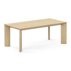 Edje Oak Timber Dining Table, 200cm