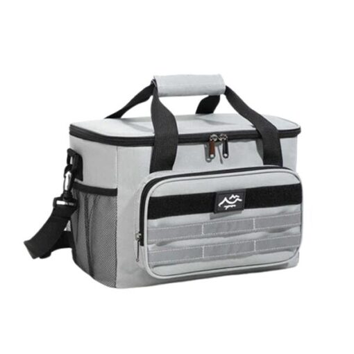 Elosung Grey 18L Outdoor Insulated Cooler Bag