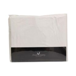 Embelli Cotton Fitted Sheet, Queen