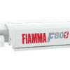 Fiamma F80s Polar White Cassette / Royal Blue Fabric Box Awning