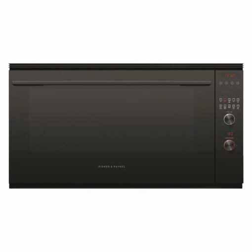 Fisher & Paykel 90cm Series 9 Contemporary Pyrolytic Oven - Black