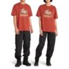 Front Boot Graphic T-Shirt Red