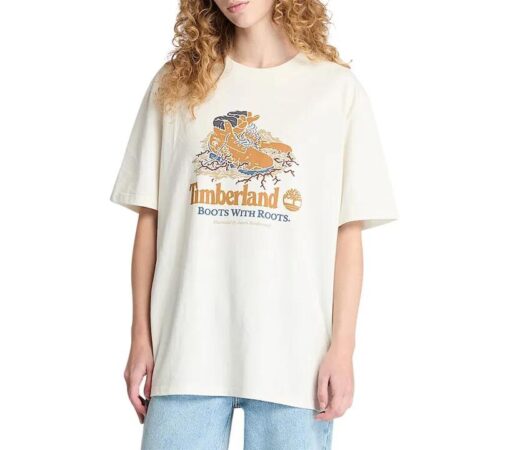 Front Boot Graphic T-Shirt White