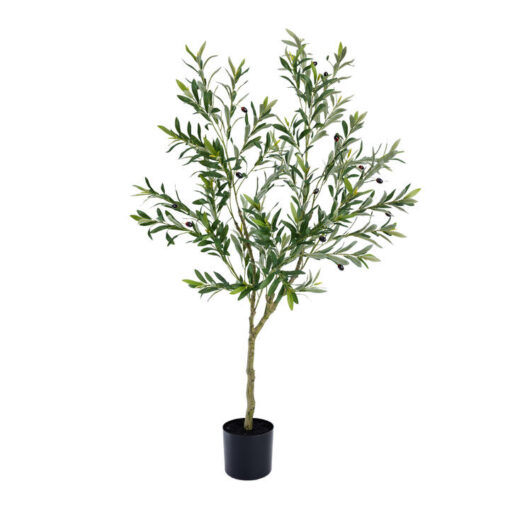 Glamorous Fusion Potted Artificial Olive Tree, 152cm