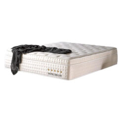 Hotel Deluxe Commercial Grade Euro Top Pocket Spring Medium Mattress, Queen