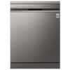 LG 60cm QuadWash Dishwasher - Platinum Steel