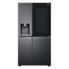 LG 635 Litre Side By Side Fridge - Matte Black