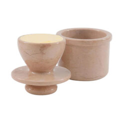 Marcellus Marble French Butter Crock, Verona