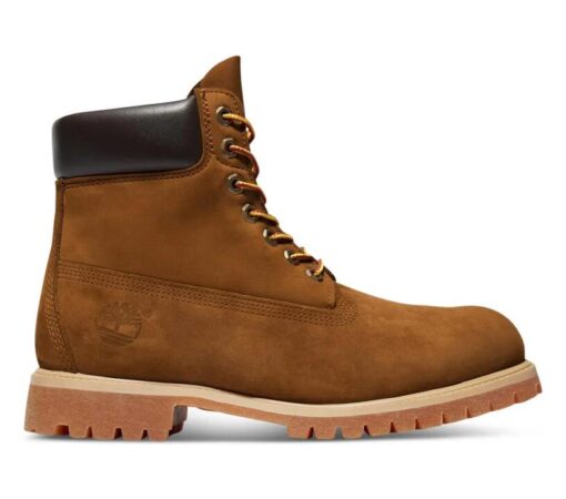 Men's 6-inch Premium Waterproof Boot Brown 7 US Mens