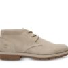 Men's Britton Square Mid Lace-Up Boot Beige 7 US Mens