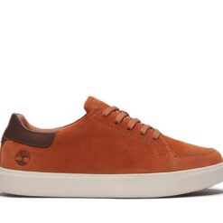 Men's Emerson Street Low Lace-Up Sneaker Orange 7 US Mens