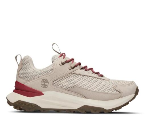 Men's Motion Access Low Lace Up Waterproof Sneaker Beige 8 US Mens