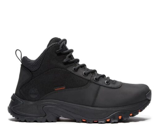 Men's Mt. Maddsen Peak Mid Waterproof Hiking Boot Black 7 US Mens