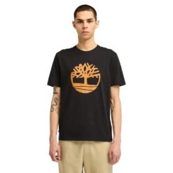 Men's Northwood Tree Logo Short-Sleeve T-Shirt Black