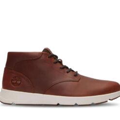 Men's Parker Street Mid Lace-Up Sneaker Red 9 US Mens