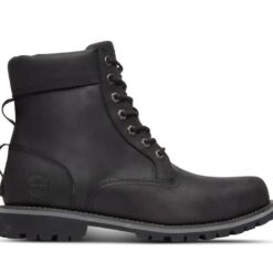 Men's Rugged Mid Lace Up 6-Inch Black 7 US Mens