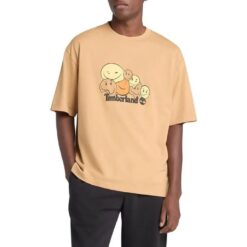 Men's "Shades of Happiness" T-Shirt Beige