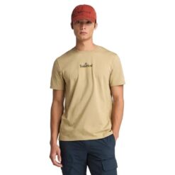Men's Washed Back On The Road Graphic T-Shirt Yellow