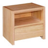 Monte Carlo Messmate Timber Bedside Table