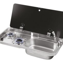 NCE Can 2 Burner Combination Unit with Left Hand Side Sink