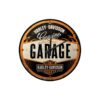 Nostalgic-Art Metal Round Wall Clock, Harley Davidson Garage, 30cm